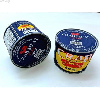 S81U BOSS印尼罐裝蟹蚶肉CLAW (453.6g/罐)會員價HK$148.00/罐(四月份優惠價HK$128.00/罐)